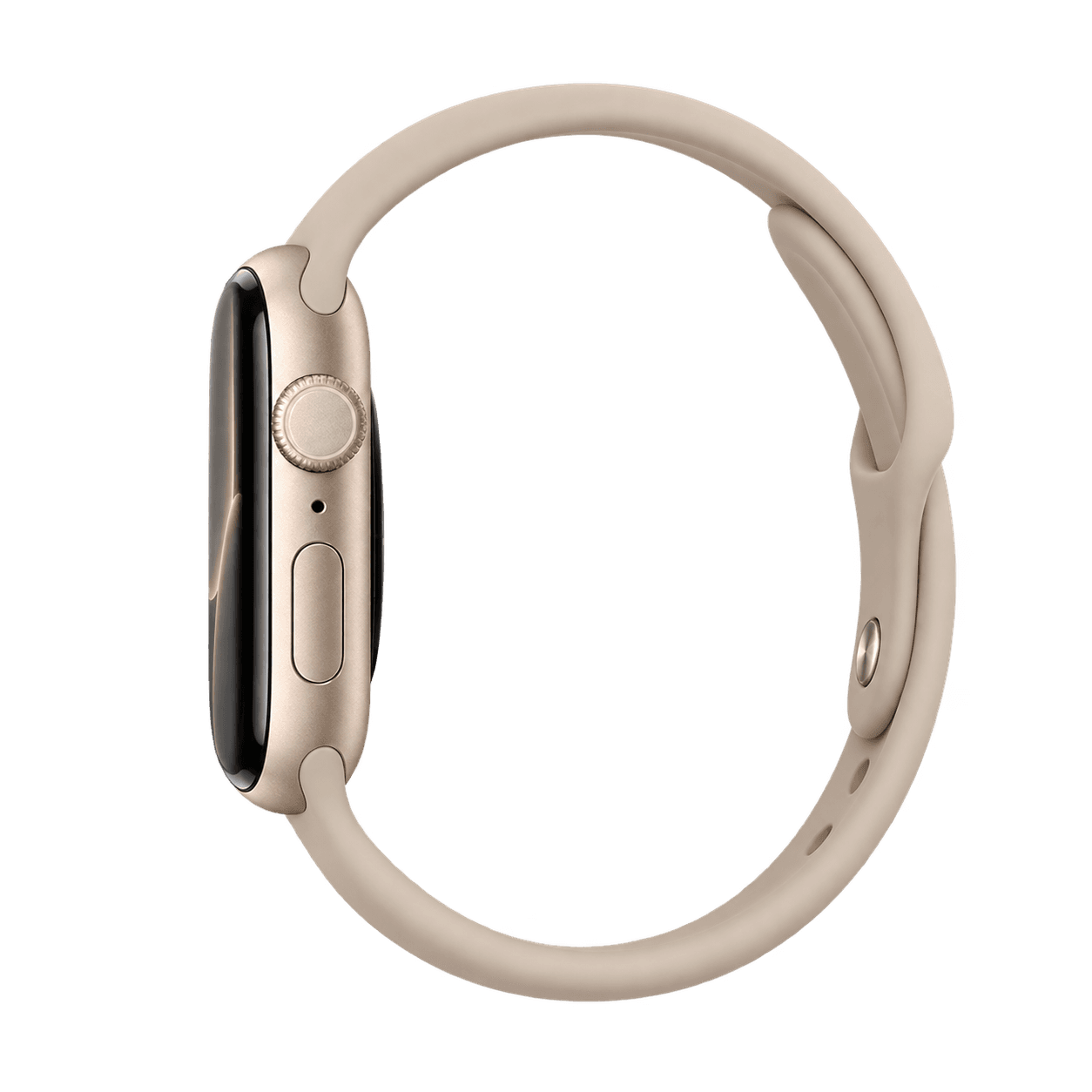 Смарт-часы Apple Watch Series 12, алюминий, 46 мм, Light Gold, ремешок Sand